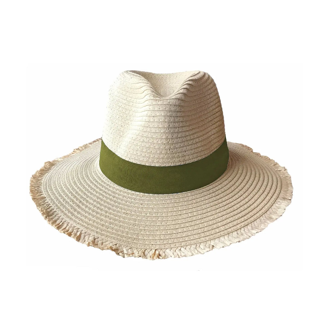 360FIVE Everyday Hat - Olea Fedora Olive Women's Gardening Sun Hat