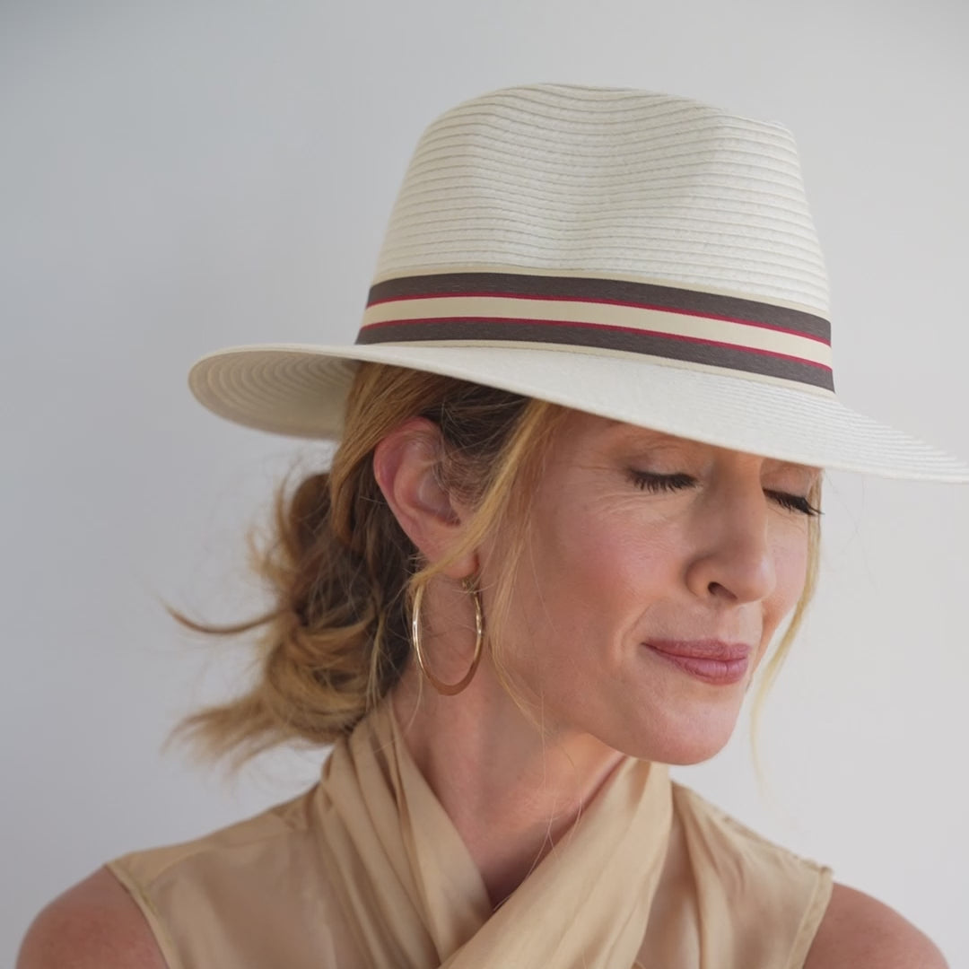 Stripe Fedora
